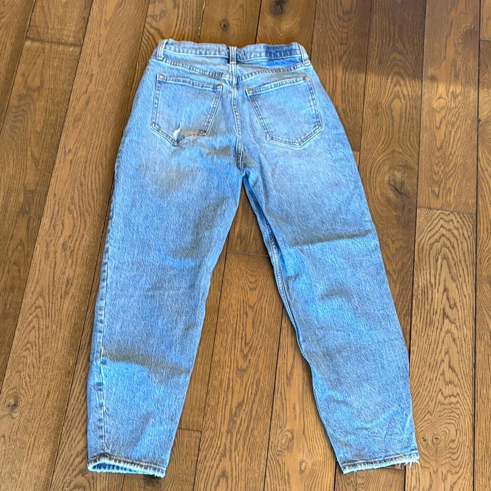 Abercrombie & Fitch Light Blue High Rise Jeans - Picture 4 of 4